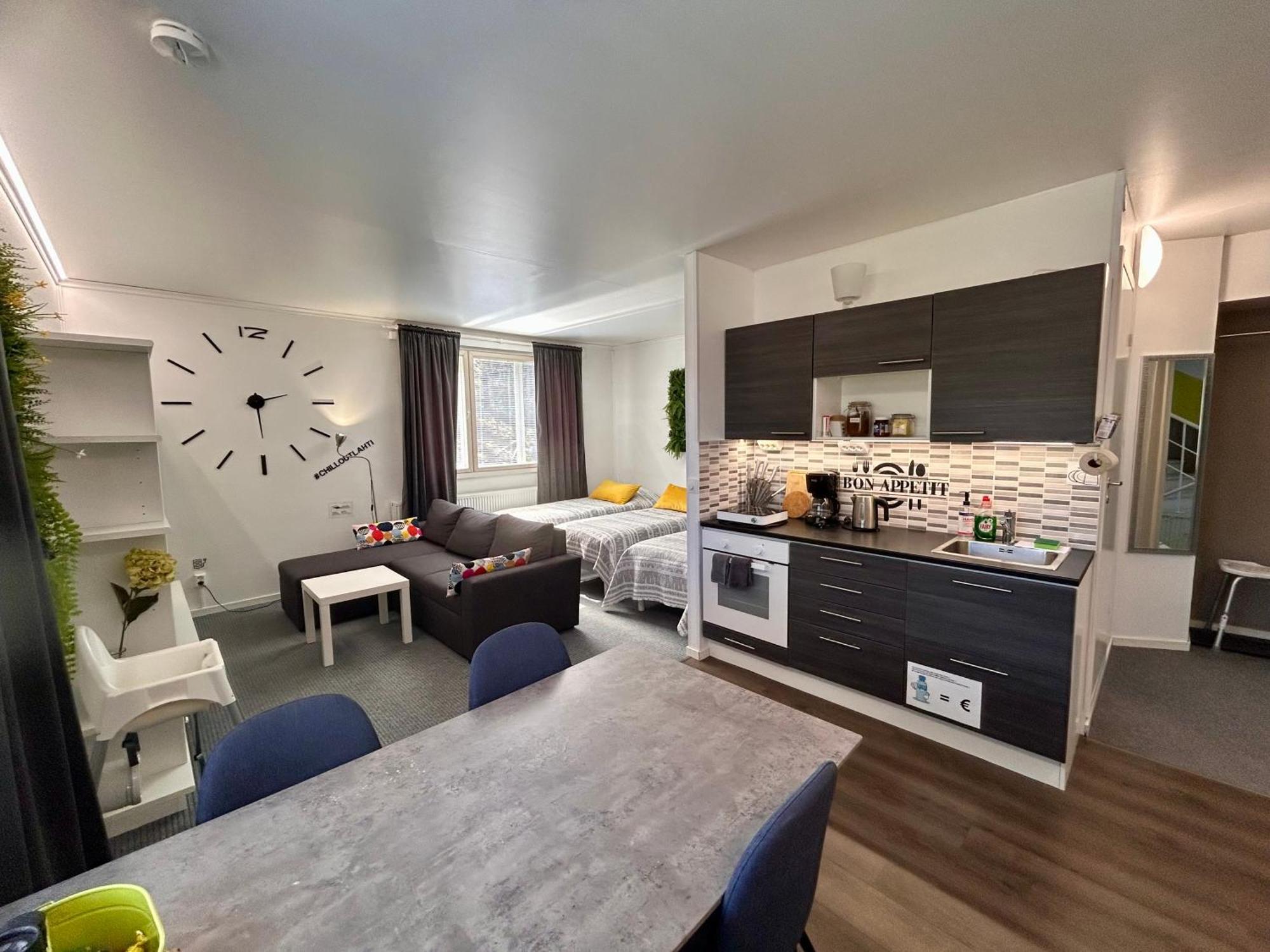 Chillout Studio Apartment Lahti Buitenkant foto